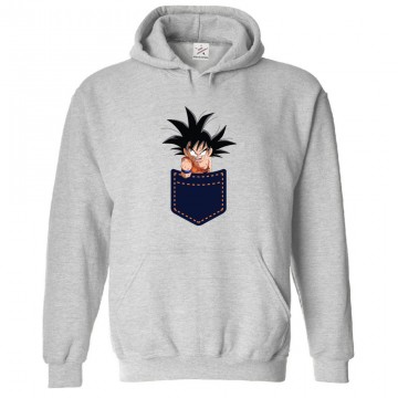 Dragon Goku Cartoon Classic Kids and Adults Pullover Fan Hoodie							 									 									